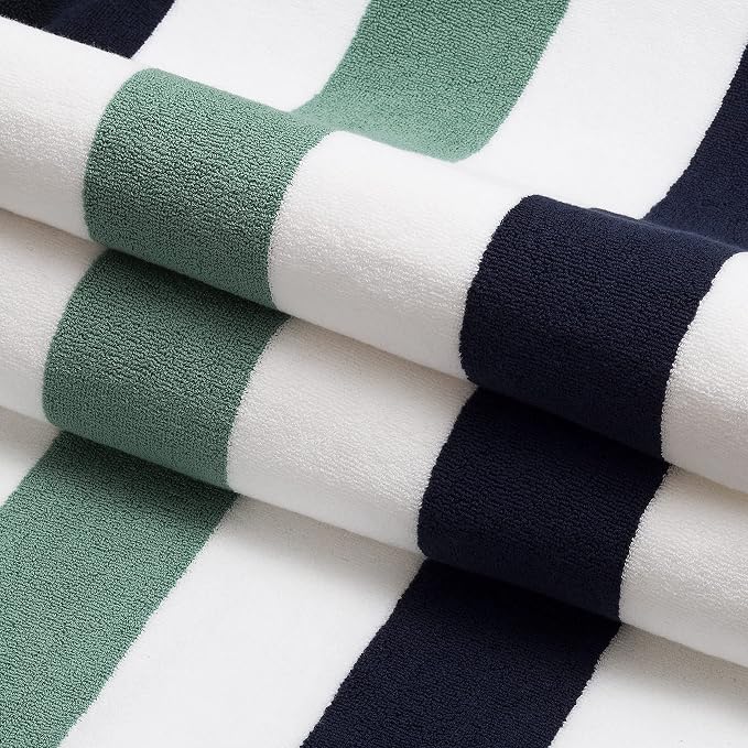 Laguna Beach Textile Co. Striped Cabana Beach Towel - Image 6