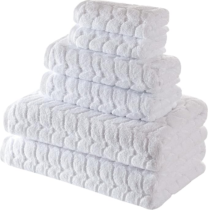 BAGNO MILANO Turkish Cotton Ultra-Soft Plush Absorbent Quick Dry Bathroom Towel by BagnoMilanoLuxurySoftness
