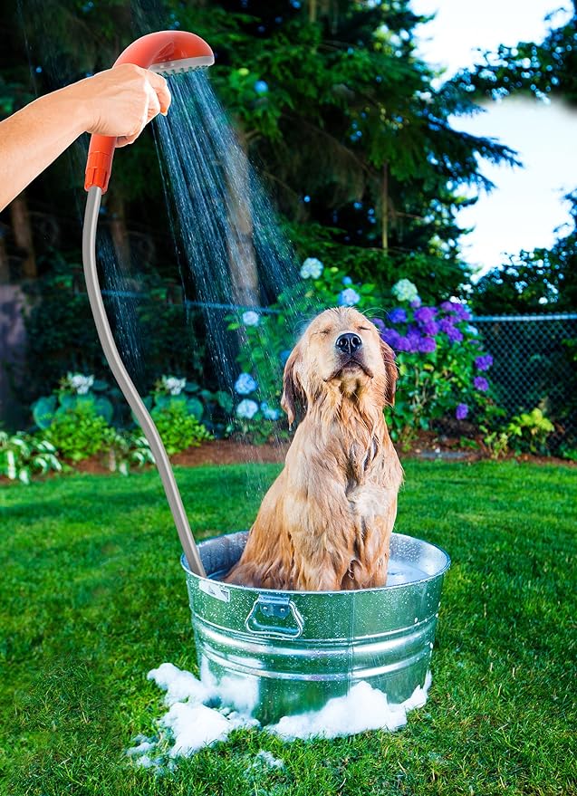 Ivation Portable Outdoor Shower, Battery Powered - Image 3