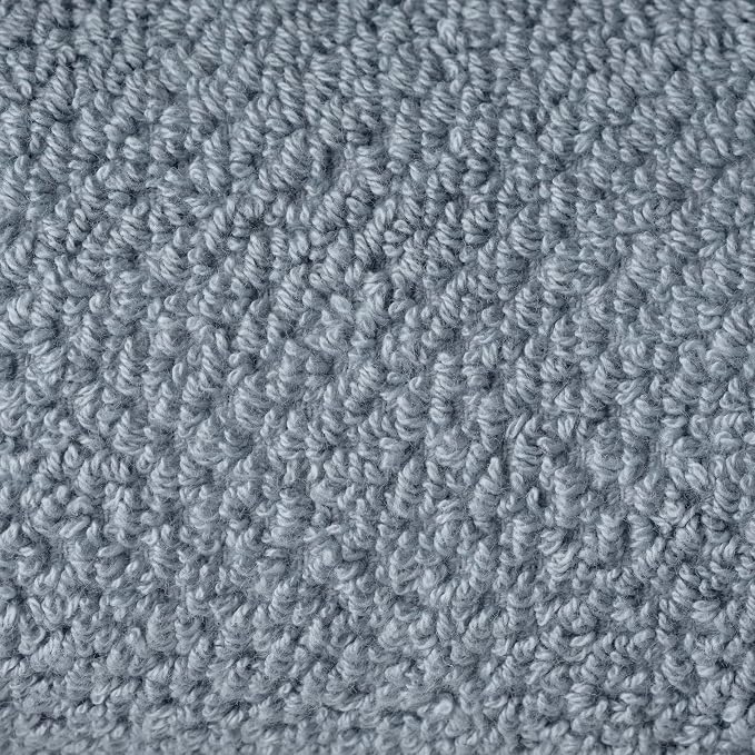 Welhome Franklin Premium 6 Pack Hand Towels Popcorn Textured Dusty Blue - Image 8