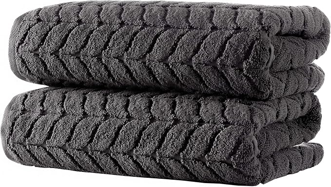 BAGNO MILANO Turkish Bath Towels, Soft Plush Jacquard Luxury Bath Towels by BagnoMilanoLuxurySoftness