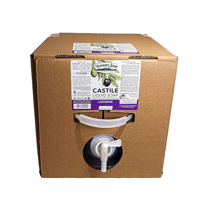 Vermont Castile Soap Lavender, Gentle Liquid Soap - Image 2