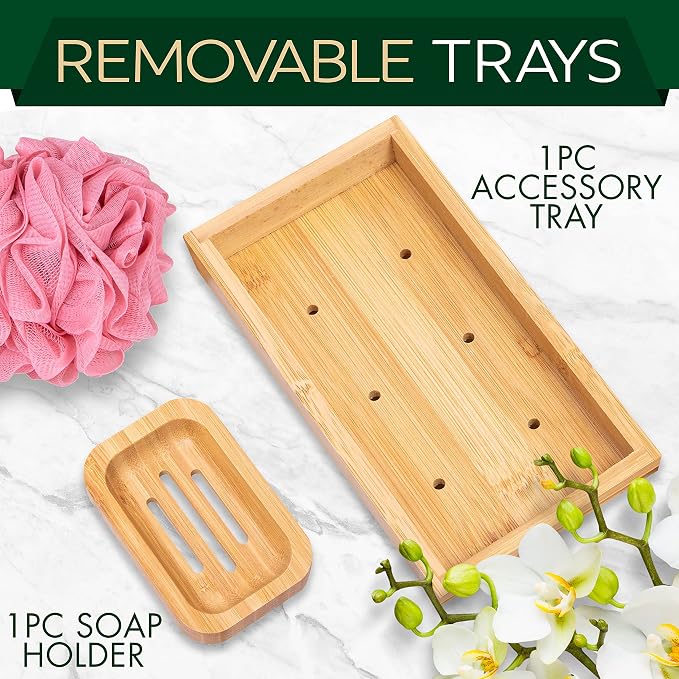 SereneLife Bathtub Tray - Image 2