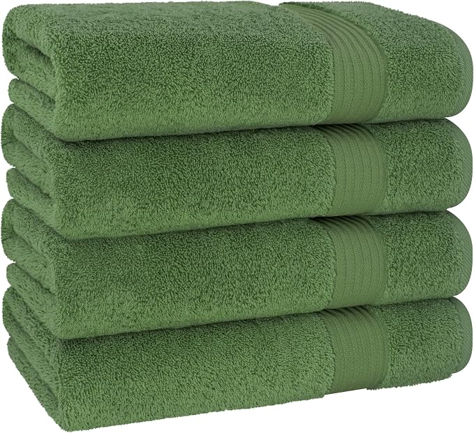 Cotton Paradise 4 Piece Turkish Bath Towels - Image 5