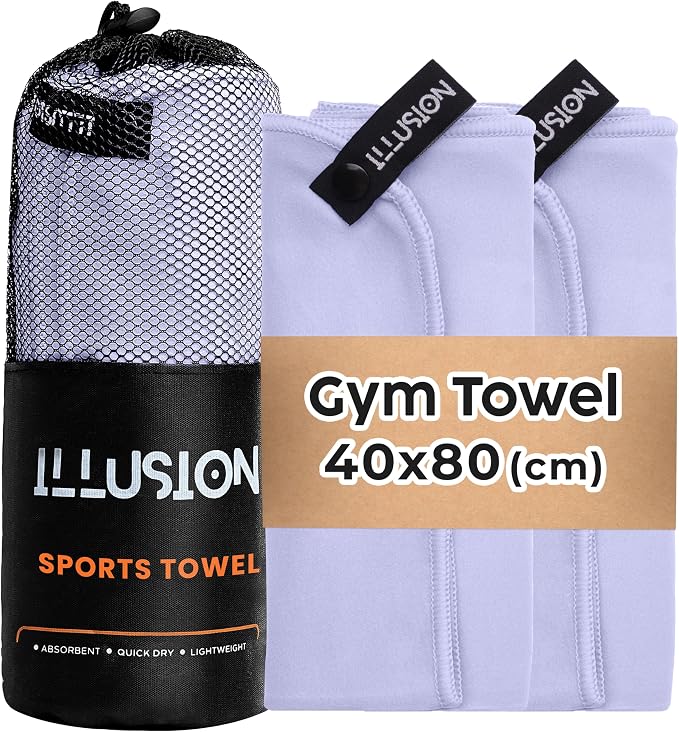 illusion Small Microfiber Gym Towels by Unknown