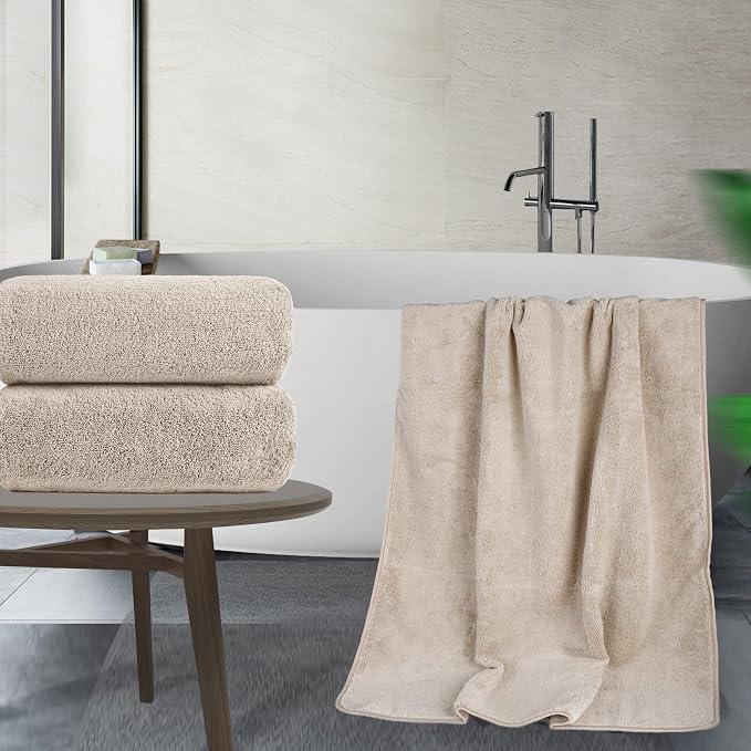 POLYTE Quick Dry Lint Free Microfiber Bath Sheet, 35 x 70 in - Image 5