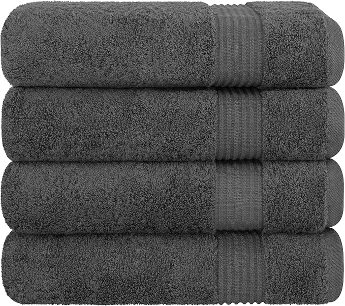 Cotton Paradise 4 Piece Turkish Bath Towels - Image 7
