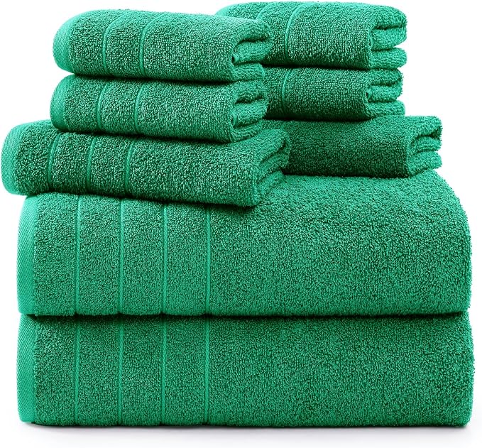 Casa Platino 100% Mercerized Cotton Bathroom Towel Set by CasaPlatino