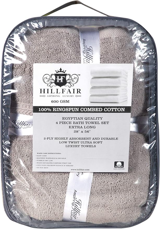 Hillfair 12-Piece Cotton Bath Towel Set - Image 6
