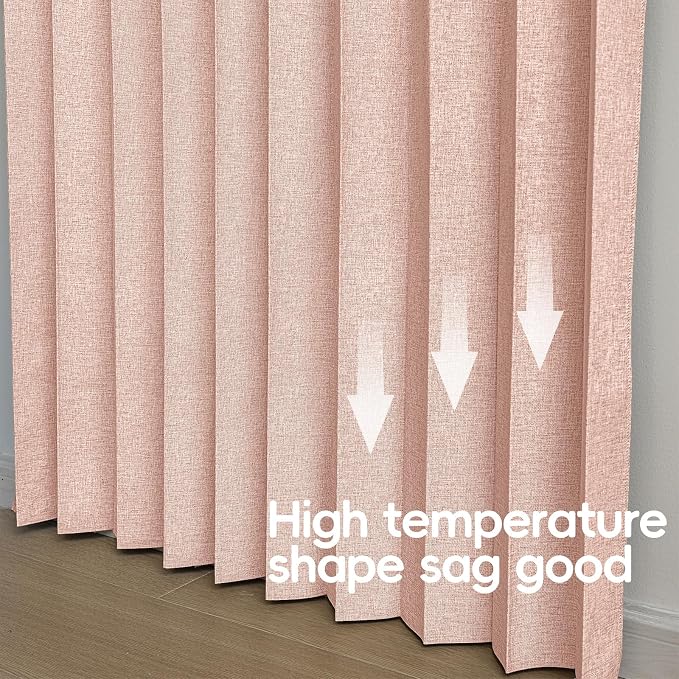 100% Blackout Fabric Folding Door Curtain - Image 7