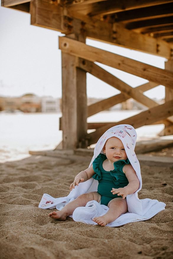 Copper Pearl Hooded Bath Towels Premium Knit/Terry Cloth Baby Towels - Image 7