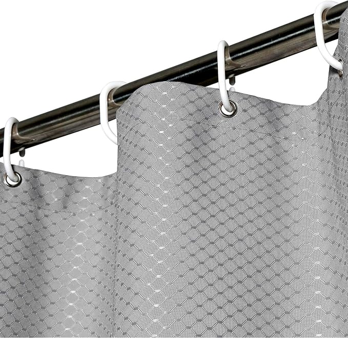 AooHome 75 Inch Long Shower Curtain, Durable Polyester 72" Width Bathroom - Image 5
