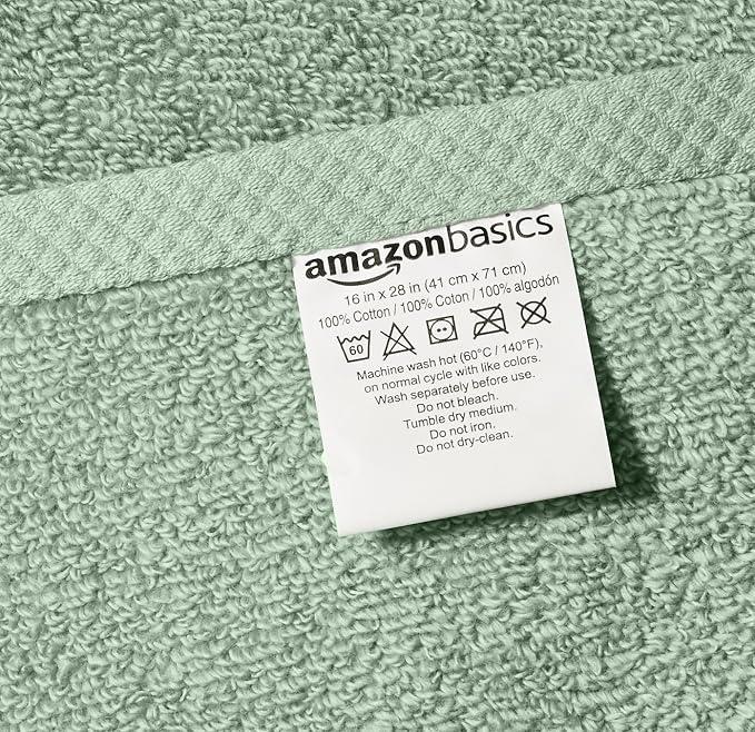 Amazon Basics Quick-Dry Hand Towels - Image 4