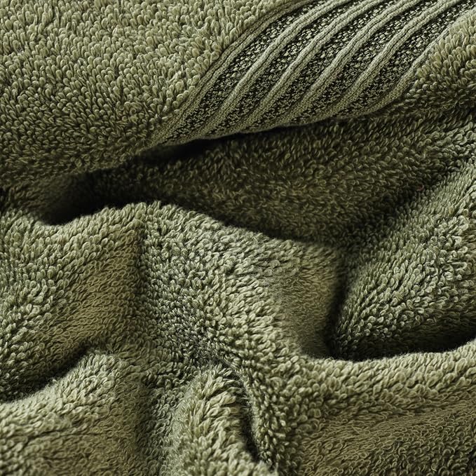 Superior Egyptian Cotton Bath Towel Set, Home Bathroom Towels, Guest Bath - Image 9