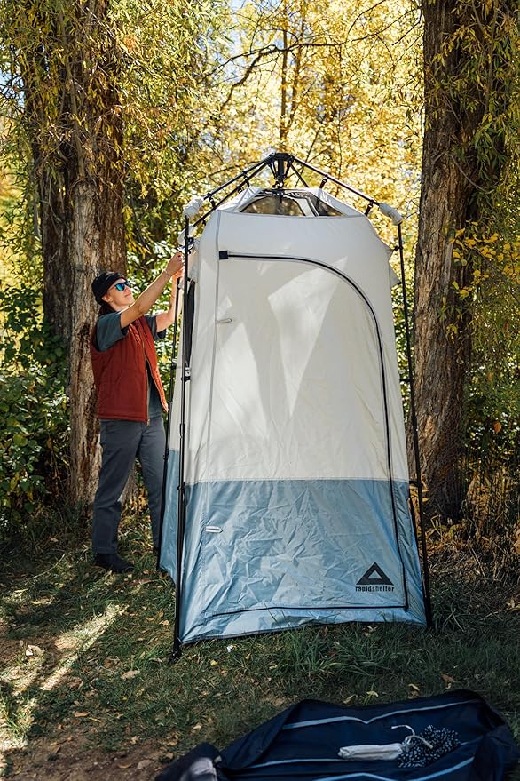 Caddis Rapid Privacy Shelter 1/2-Rooms, Camping Shower & Portable Toilet Tent - Image 6
