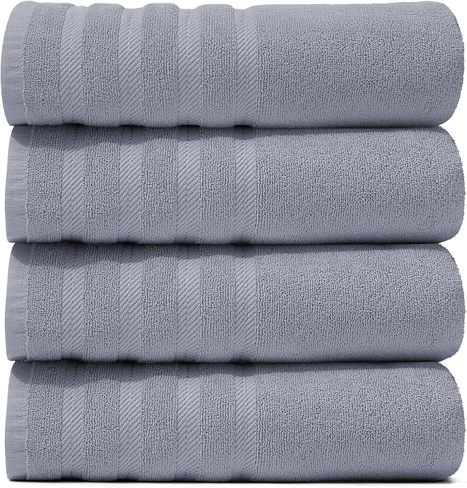 Hearth & Harbor Bath Towels for Bathroom by HearthHarbor