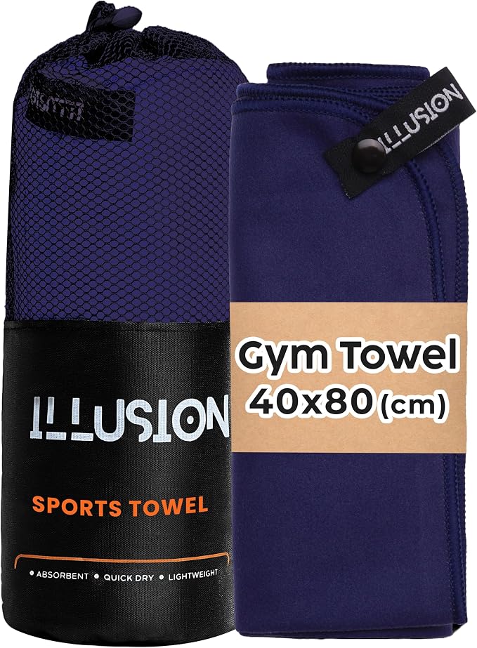 illusion Small Microfiber Gym Towels by Unknown