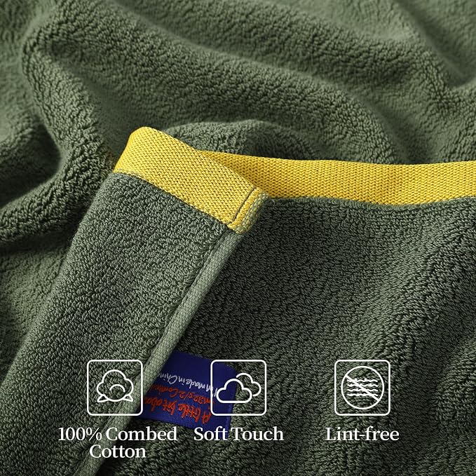 REDKISS 2 Pack 100% Cotton Bath Towels - Image 6