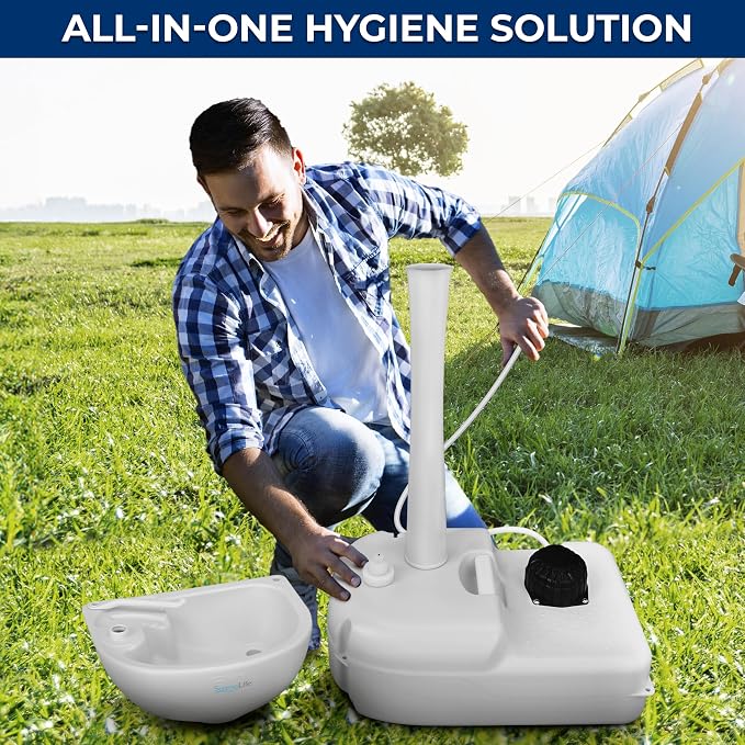 SereneLife Portable Camping Sink - Image 4