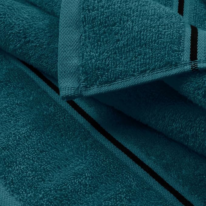 MyOwn Ultra Soft 6 Pack Cotton Towel Set, Contains 2 Bath Towels 28x55 inch - Image 2
