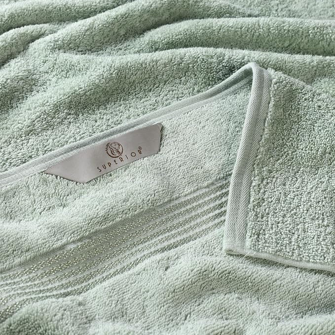 Superior Egyptian Cotton Bath Towel Set, Home Bathroom Towels, Guest Bath - Image 8