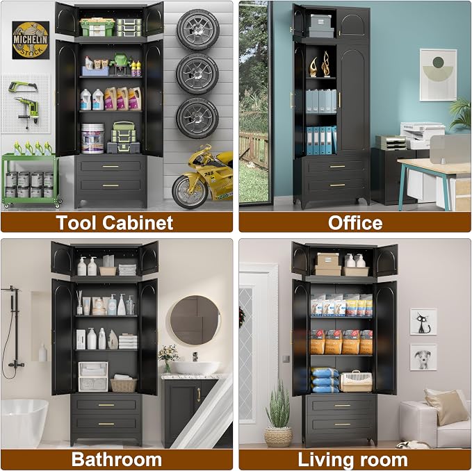 90" Pantry Kitchen Cabinet - Image 3