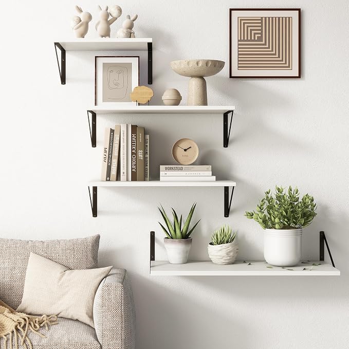 Fun Memories 10 Inch Deep Floating Shelves, Deep Shelves - Image 6