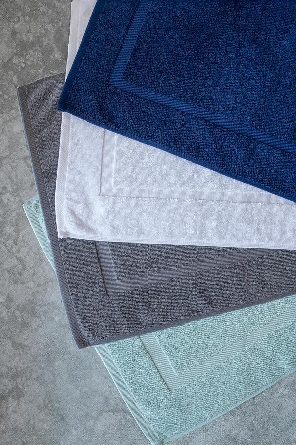 SALBAKOS 100% Turkish Cotton Bath Mat Set 2-Piece - Image 7