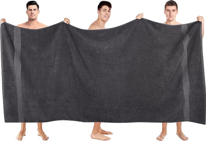 Utopia Towels - Luxurious Jumbo Bath Sheet 8 Piece - 600 GSM 100% Ring Spun - Image 3