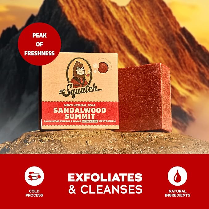 Dr. Squatch Natural Bar Soap for Men - Image 3