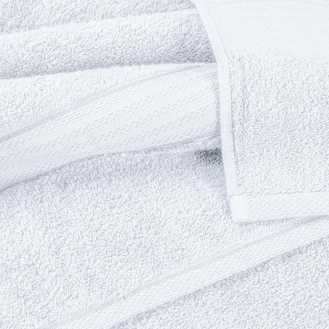 GLAMBURG 700 GSM Premium Cotton 2-Pack Oversized Extra Large Bath Sheet Set - Image 2