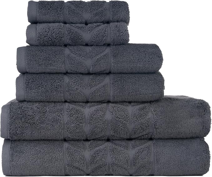 BAGNO MILANO Organic Turkish Cotton Bath Towels, Luxury Jacquard Collection by BagnoMilanoLuxurySoftness
