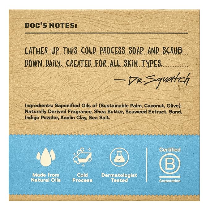 Dr. Squatch Natural Bar Soap for Men - Image 3