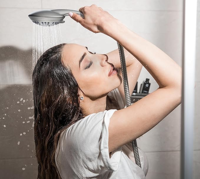 G-Promise High Pressure Shower Head 6 Spray Setting - Image 2