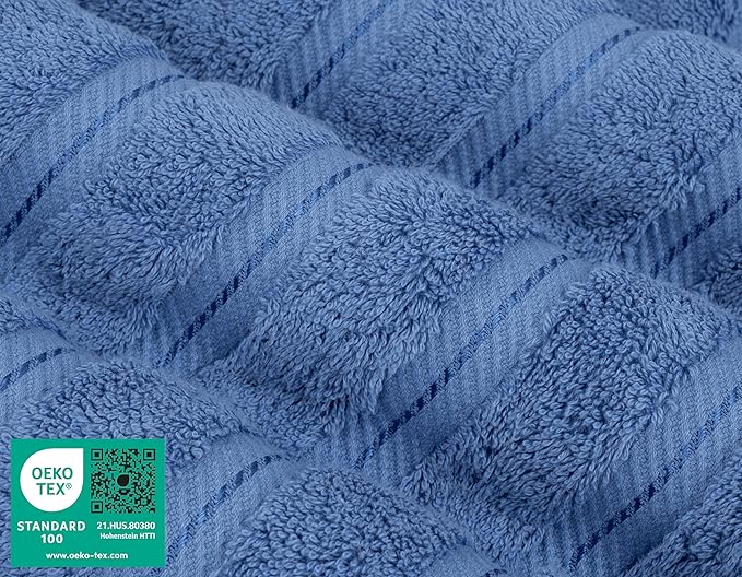 American Soft Linen 35x70 Jumbo Large Bath Towels, 600 GSM 100% Cotton Turkish - Image 3