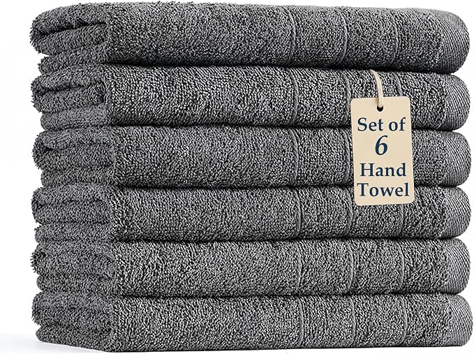 Casa Platino 100% Mercerized Cotton Hand Towels by CasaPlatino