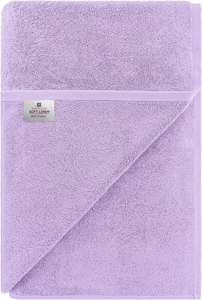 American Soft Linen Oversized Bath Sheet 40x80 Extra Large - Image 6
