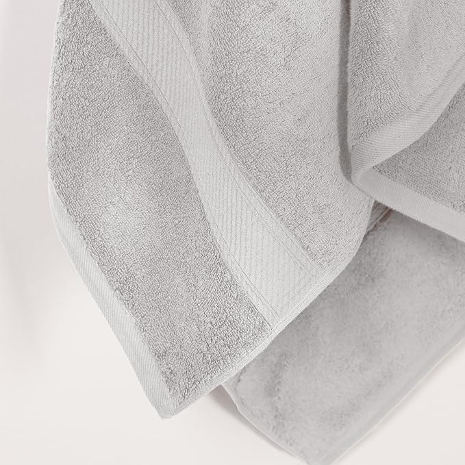 Superior Egyptian Cotton Pile Bath Towel Set of 2, Ultra Soft Luxury Towels - Image 6