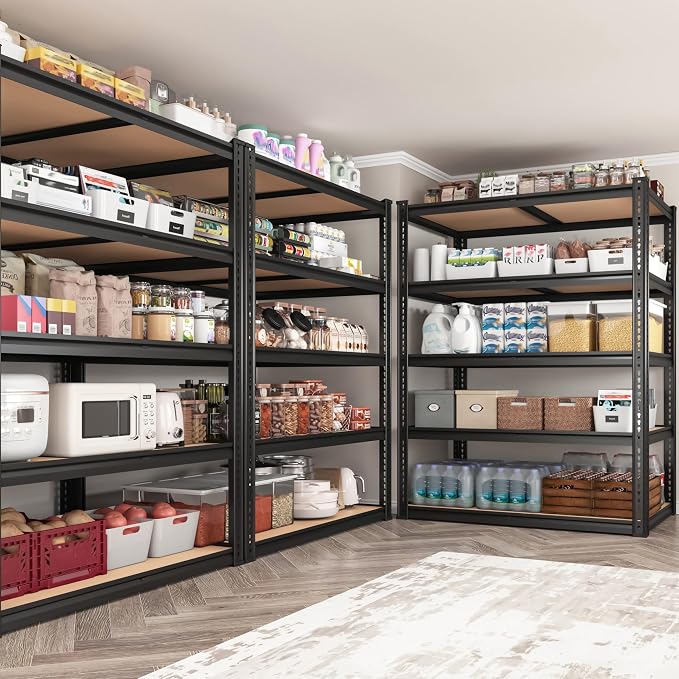 2050LBS Storage Shelves Heavy Duty 5 Tier Garage Storage Shelving, Adjustable - Image 2