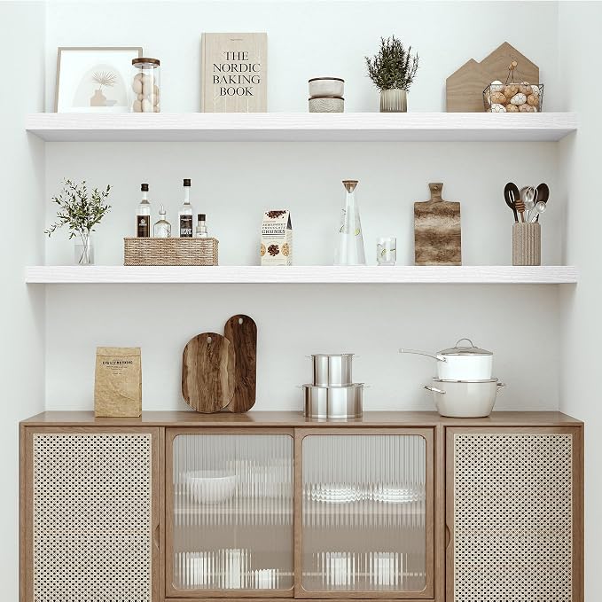 Vivelove 55" Long Floating Shelves - Image 7