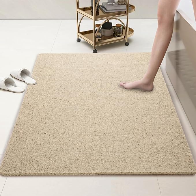 HOMBYS 58 x 44 Extra Large Shower Mat by HOMBYS