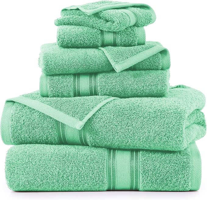 LANE LINEN Luxury Bath Towels Set - Image 2