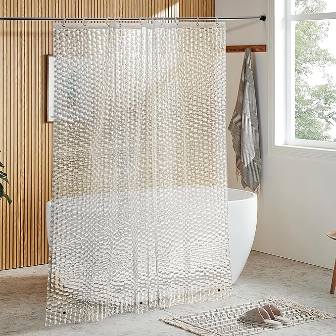 NTBAY EVA Clear Shower Curtain by NTBAY