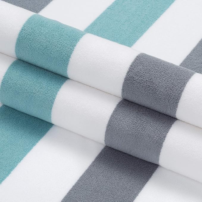 Laguna Beach Textile Co. Striped Cabana Beach Towel - Image 5