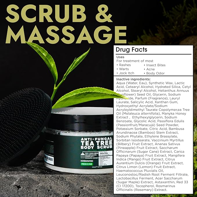 Terramed Just Think Comfort Antifungal Body Scrub - Image 3