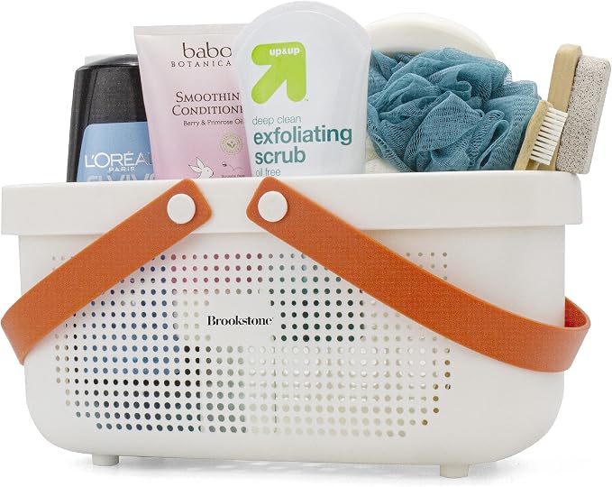 Brookstone BKH1635, Large Portable Shower Caddy by Brookstone