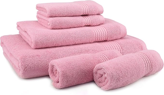 EastNBlue Lara Premium Bath Towel Set 6 Piece by EastNBlue