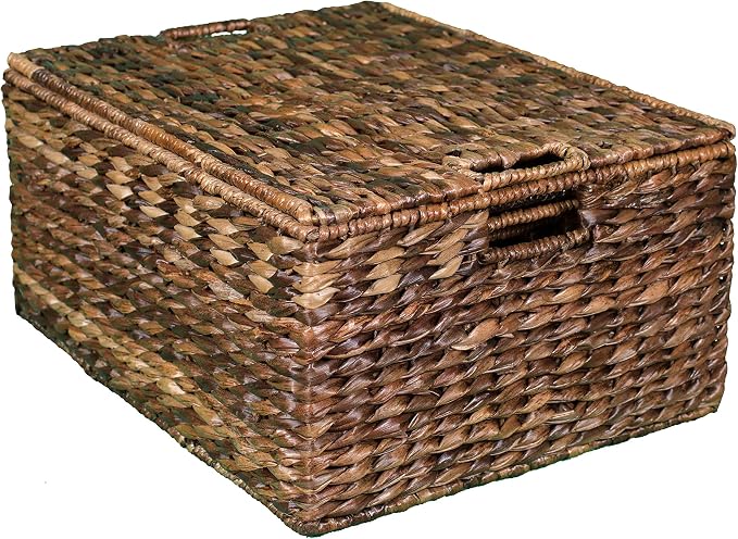 BIRDROCK HOME Abaca Nesting Baskets Set of 3 - Image 6