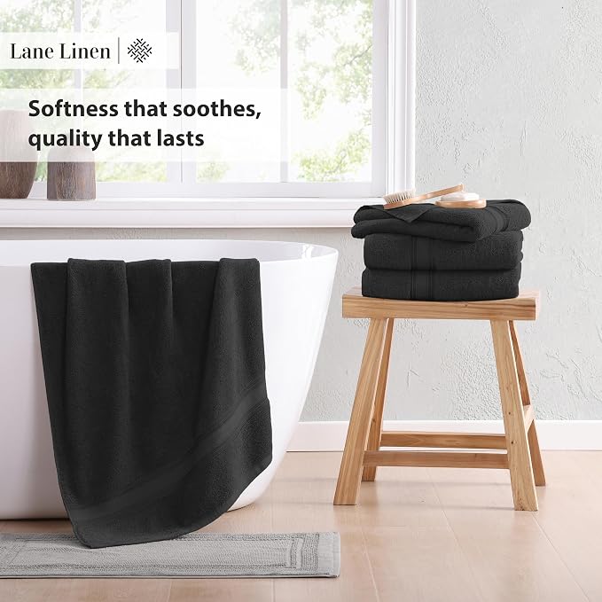 LANE LINEN 12 Pack Premium Towels - Image 4