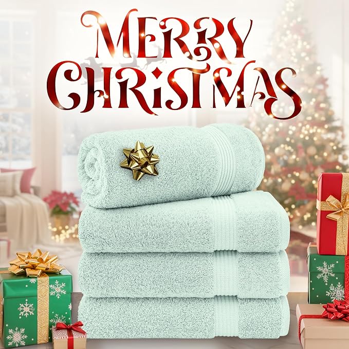 Cotton Paradise 4 Piece Turkish Bath Towels - Image 2